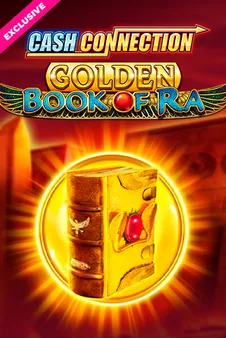 Cash Connection: Golden Book of Ra slot artwork