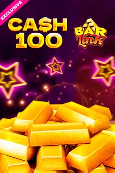 Cash 100 Bar Link 7777 slot artwork